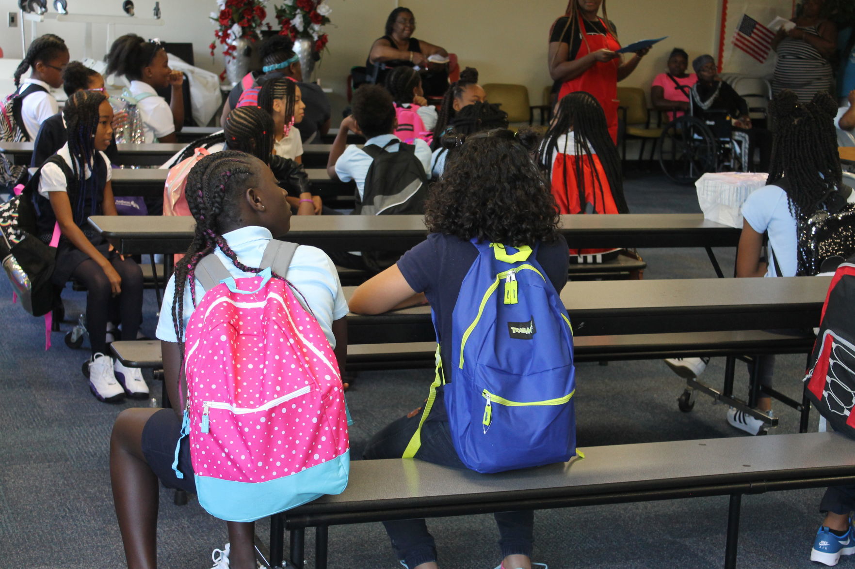 Back to school: Frankie McCullough Academy